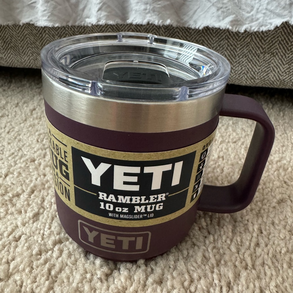 YETI Rambler 10oz Mug in Nordic Purple (discontinued color)